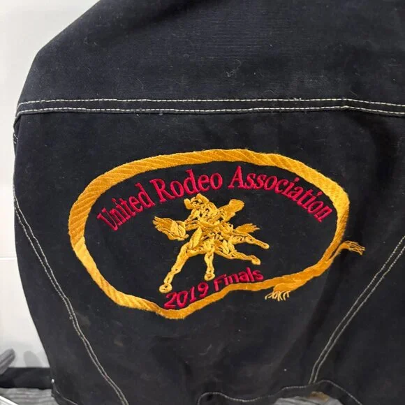 Nicely Embroidered Rodeo Sponsor Jacket - Picture 5 of 7